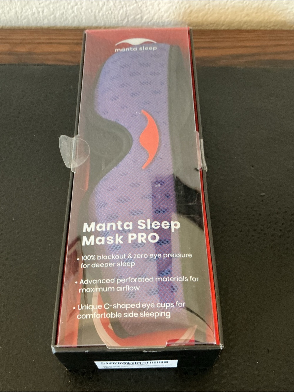 Manta Sleep Mask Pro Advanced Cooling 100% Blackout. Pre-owned. - Picture 6 of 8